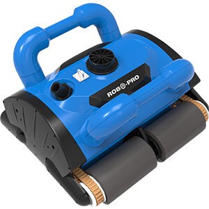 Robo-Pro Semi Commercial Robotic Pool Cleaner - light blue, 15m cable.